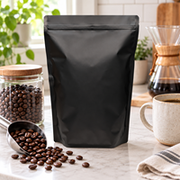 Sachet Doypack Personnalisé avec Logo, Fermeture Zip Refermable, pour Emballage Alimentaire (Grains de Café, Snacks)