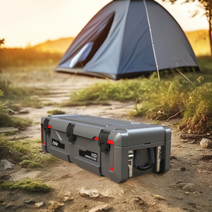 Nouvelle boîte à outils en plastique 4x4 unique pour camping en plein air, 110 litres, robuste, pour camion, barres de toit de <span class=keywords><strong>voiture</strong></span>, <span class=keywords><strong>rangement</strong></span> d'outils - Product Image 5