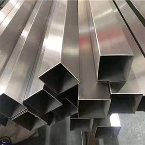 Tubos Cuadrados de Acero Inoxidable ASTM A270 A554 SS304 316L 316 310S 440 1.4301 321 904L 201 - Product Image 6
