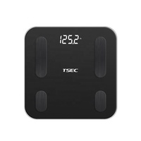 Báscula de Salud LED Clásica con Análisis de Grasa Corporal y BMI Saludable TSEC de Nuevo Diseño, con Datos de 18 Parámetros, Visualizada en la Aplicación LEAONE, Ciudad de Lishui, Zhejiang