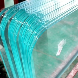 Nhà Máy Hoạt Động 12Mm Tempered Glass Ban Công Siêu Trong Suốt Nhôm Tempered Glass Cạnh Bảo Vệ Cong Tempered Glass - Product Image 5