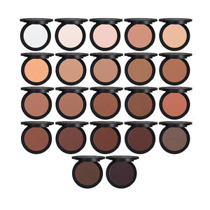 Großhandel Kundenspezifisches Private Label Volldeckendes Wasserfestes Mattes Gepresstes Foundation-Puder Ölkontrolle Kompaktpuder - Product Image 1