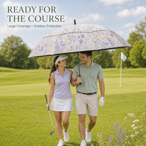 Parapluie de golf en gros 54 60 68 72 pouces, parapluie coupe-vent personnalisé avec logo pour la pluie et le soleil, équipement de pluie robuste pour l'extérieur - Product Image 3