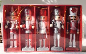 Figurines de Noël en bois Longstar 2024, soldats en <span class=keywords><strong>pain</strong></span> <span class=keywords><strong>d</strong></span>'<span class=keywords><strong>épice</strong></span>s, casse-noisettes, bonne finition, nouveauté, personnalisable - Product Image 4