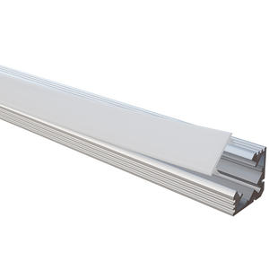 Profilo a LED rotondo in alluminio a LED con profilo a LED montato su superficie per decorazione di luce per interni 18.3*15.8mm - Product Image 1