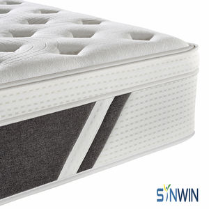 <span class=keywords><strong>Matelas</strong></span> orthopédique à ressorts <span class=keywords><strong>de</strong></span> soutien 28 cm avec confort Euro Top et <span class=keywords><strong>mousse</strong></span> à haute densité et à haute résilience - Product Image 5