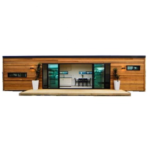 Casa Contenedor <span class=keywords><strong>Modular</strong></span> Prefabricada Modificada de 40 pies, Contenedor de Envío Modificado, Diseño Moderno, Tienda Contenedor - Product Image 2