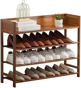 zapateros organizador para closet shoes racks shelf storage organizer 4 tier shoe cabinet rack for entryway small space