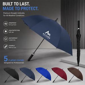 Paraguas con Logotipo Resistentes al Viento, Impermeables, Grandes, Automáticos, Resistentes a la Lluvia y al Viento, para Regalos Promocionales Empresariales, Paraguas de Golf Personalizados - Product Image 2