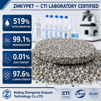 Özel Ekolojik Dostu Sodyum Bentonit Kedi Kumu Topaklanan Koku Giderici Ultra Düşük Tozlu 5kg Hızlı Topaklanan Özel Etiket