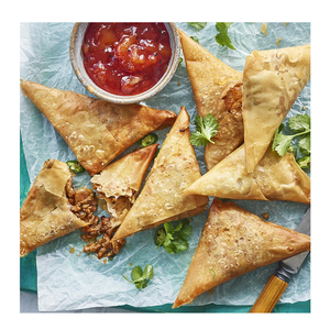 Macchina per Samosa da 10/24 pezzi, per Colazione, con Piastre Antiaderenti a Doppio Lato, Riscaldamento Rapido 1200W, Elettrodomestico per Snack - Product Image 2