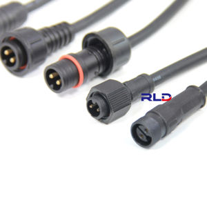 圣诞发光二极管灯2针3路防水电线T连接器 - Product Image 3