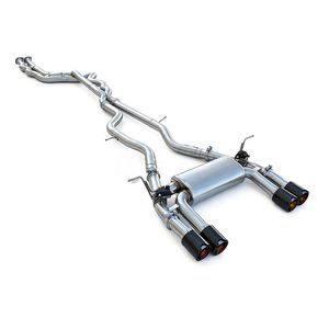 Système d'échappement en acier inoxydable avec silencieux pour BMW M3 M4 <span class=keywords><strong>F80</strong></span> F82 F83 3.0T 2014-2019, échappement Catback, amélioration du son du véhicule - Product Image 1