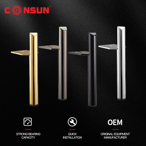 Mobili in oro tavolo gambe <span class=keywords><strong>per</strong></span> divani gambe in metallo porta TV gambe <span class=keywords><strong>per</strong></span> mobili da camera da letto - Product Image 5