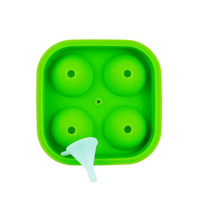 도매 3D 실리콘 축구 및 축구 모양 위스키 아이스 볼 메이커 트레이 아이스 큐브 몰드 및 아이스크림 도구