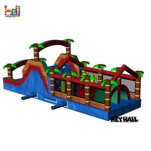 Parcours d'obstacles gonflable commercial pour enfants et adultes - Product Image 6