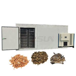Séchoir industriel à convoyeur pour larves d'insectes (vers de terre, mouches soldats noires, BSF) – Machine de blanchiment et de séchage - Product Image 1