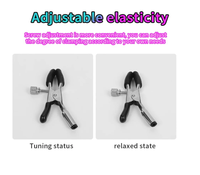 Elektrische Nippelklemmen zur Bruststimulation, Metall-Labium-Klitoris-Clips, Sexspielzeug für Erwachsene, für Frauen, Männer, schwule Masturbatoren