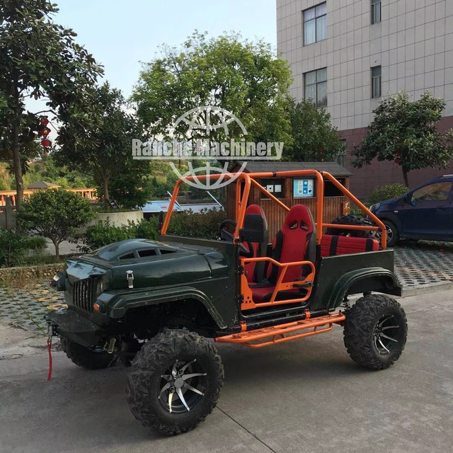 RC 2 Seater Jeep 200CC Premium Road Vehicle CE Approved 2-Year Warranty 150-250HP Lead-acid Battery Outdoor Adventure Family