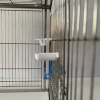 Mini mangeoire suspendue pour oiseaux, petit bol à nourriture pour perruches, pinsons et petits oiseaux