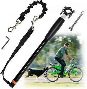 KingHon in acciaio inox sicurezza mani libere bici retrattile Bungee <span class=keywords><strong>Bike</strong></span> cane guinzaglio per cani da compagnia esercizio all'aperto - Product Image 1
