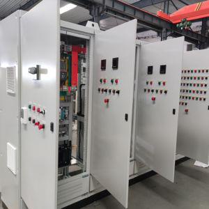 Gabinete de control PLC para equipos de distribución de energía Especificaciones de voltaje múltiple Gabinetes de distribución de conversión de frecuencia - Product Image 2