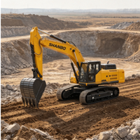 Excavatrice sur chenilles de 33 tonnes avec moteur puissant pour les travaux de carrière et les grands projets d'infrastructure