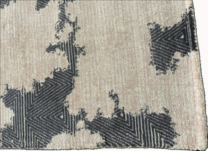 พรมขนสัตว์อะคริลิกถักมือขนาดใหญ่แบบกำหนดเอง ลายแบบนามธรรม ไม่ลื่น ขนแบบห่วง สไตล์โมเดิร์น สีชมพู สำหรับห้องนั่งเล่นและห้องนอน - Product Image 4