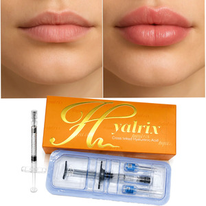 Hyalrix 24mg/ml <span class=keywords><strong>Acide</strong></span> <span class=keywords><strong>hyaluronique</strong></span> réticulé, produit de comblement dermique injectable pour les lèvres, pour l'amélioration de la forme des lèvres - Product Image 3
