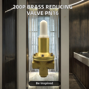 Vanne de réduction manuelle en laiton 200P PN16 pour eau à température normale - Product Image 2