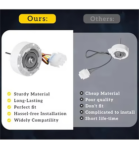 Motor del ventilador del evaporador 809069201 AP6041795 Metal para Frigidaire, Kenmore, <span class=keywords><strong>Electrolux</strong></span> DGHD2361, 253,70342 4456990, PS11775846 - Product Image 2