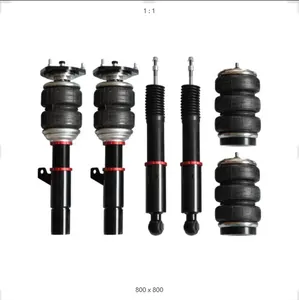 車・トラック用エアサスペンションパーツ：エアスプリングショックアブソーバー付き車高調 - Product Image 1