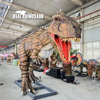 Modèle personnalisé de dinosaure Giganotosaurus grandeur nature pour parc à thème, animatronique, à vendre