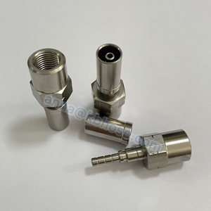 3an m10 * 1 m10 * 1.25 여성 크림프 온 <span class=keywords><strong>SS</strong></span> 브레이드 브레이크 라인 호스 끝 피팅 어댑터 - Product Image 5