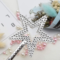 Baguette magique en argent de 13 pouces, baguette de fée princesse ange, bâtons de cosplay, baguette de fée pour les filles, costume de fête d'anniversaire