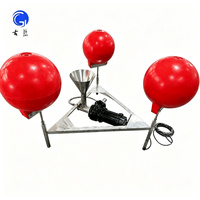 Pompe à mousse flottante en acier inoxydable 304, moteur 1000L/heure pour le traitement des eaux usées des étangs et des rivières, élimination des boues