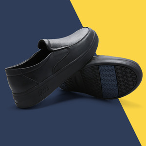 Zapatos <span class=keywords><strong>de</strong></span> Enfermería 2026 <span class=keywords><strong>de</strong></span> Cuero Genuino con Suela Suave, Ligeros, Cómodos y Transpirables para Hombres y Mujeres, Zapatos <span class=keywords><strong>de</strong></span> Trabajo Negros para Médicos con Suela Gruesa - Product Image 5