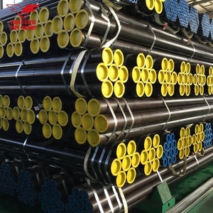 Astm A106 Grado B Recubierto de epoxi negro Ms Seamless Schedule <span class=keywords><strong>40</strong></span> Tubos Tubo UL Listado <span class=keywords><strong>Sch</strong></span> <span class=keywords><strong>40</strong></span> Tubería de acero suave Precio por kg - Product Image 6