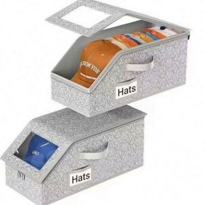 Bathliving Room <b>Hat</b> Foldable Fabric Bedroom Home Furniture Storage <b>Box</b> - Product Image 1