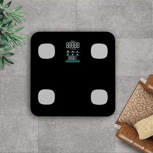 Báscula de Grasa Corporal Bluetooth <span class=keywords><strong>2</strong></span> en 1, Báscula Digital Inteligente para Baño, Analizador de Composición Corporal de 180 kg con Función de Peso para Bebés - Product Image 1