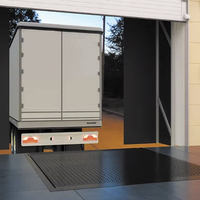 Plateforme de chargement électrohydraulique en acier pour entrepôt, système de rampe de manutention logistique, équipement de distribution de fret