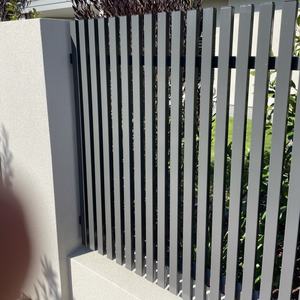 Panneaux de clôture modulaires en aluminium de conception moderne, écologiques, résistants aux intempéries, durables, imperméables, pour jardin extérieur - Product Image 3