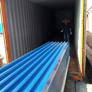 Prepainted sóng tấm thép mạ kẽm/galvalume tấm kim loại/màu aluzinc tấm lợp giá mỗi tấm - Product Image 2