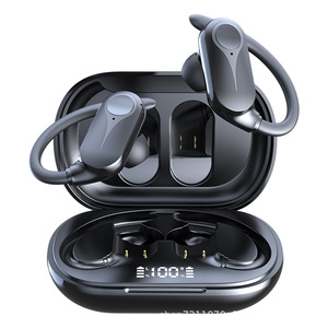 Écouteurs sans fil Bluetooth TWS à réduction de bruit, intra-auriculaires, pour la course et le sport, double écouteur avec chargement Type C et recharge inversée - Product Image 1