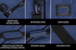 Housse de protection pour snowboard à bandoulière, portable, anti-rayures, anti-rouille, avec sangles de fixation pour sacs de ski - Product Image 3