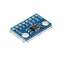 Sensor Suhu Akurasi Tinggi MCP9808 I2C Modul Papan Breakout Tegangan Logika 2.7V-5V