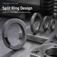 Joint d'étanchéité pour piston de compresseur en PTFE pour cylindre de compresseur d'air, faible friction, taille personnalisée OEM