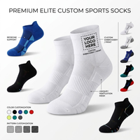 Chaussettes de sport pour hommes et femmes, printemps, course à pied, impression numérique professionnelle, personnalisables, écologiques, respirantes, vente en gros