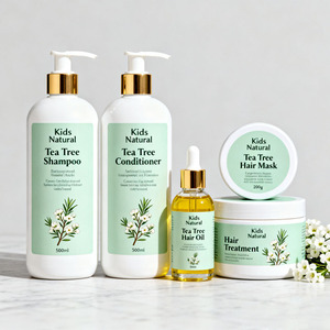 ชุดแชมพูและครีมนวดผมน้ำมันโรสแมรี่น้ำมันต้นชาน้ำมันอาร์แกนออร์แกนิกจากธรรมชาติติดฉลากส่วนตัว - Product Image 1