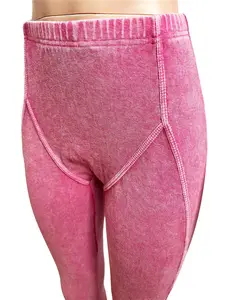 Pantaloni corti a maniche corte in cotone lavato con acido pantaloni da donna Casual a due pezzi completi da 2 pezzi